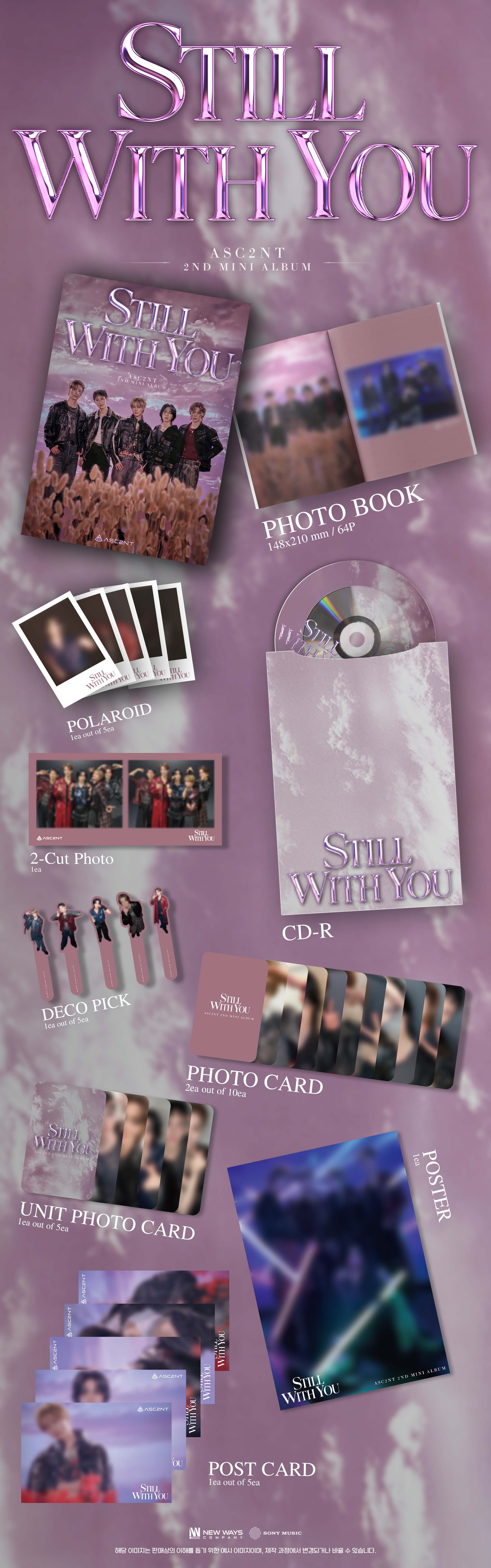 [PRE-ORDER EVENT] ASC2NT 2nd Mini Album [Still with you]