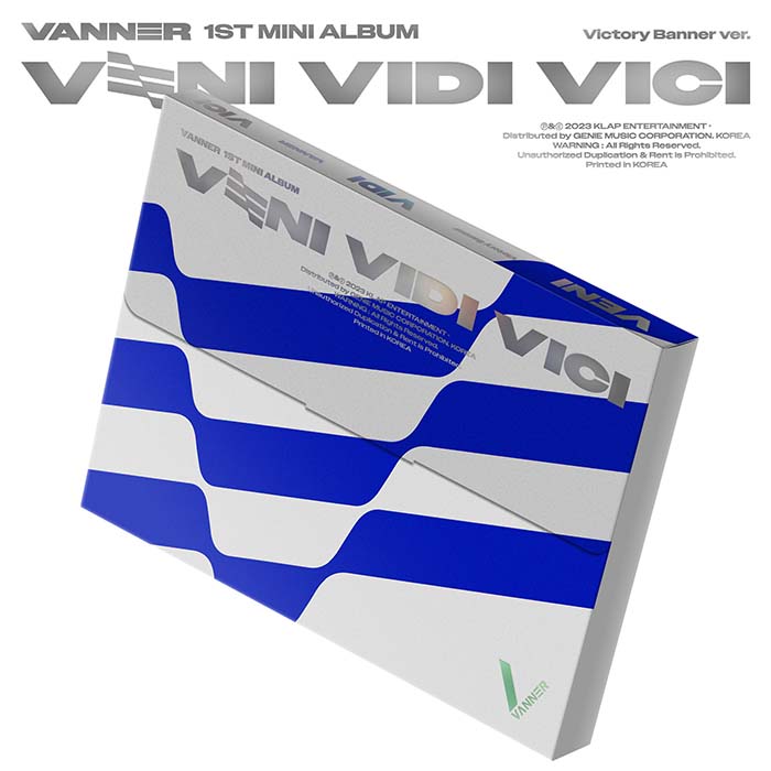 VANNER - VENI VIDI VICI (1ST Mini Album) (Victory Banner Ver.)