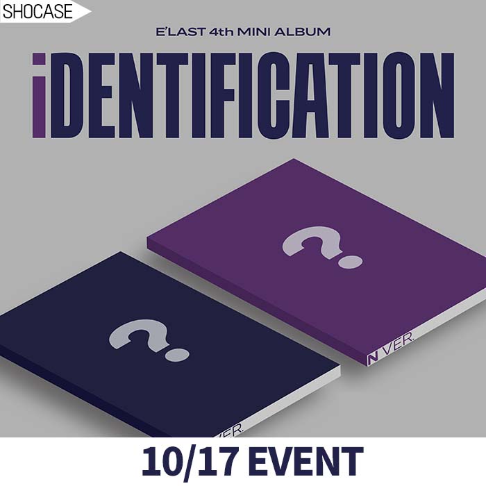 [10/17 Showcase EVENT] E'LAST - 4th Mini Album [iDENTIFICATION] (2 types of medium, 1 random type)