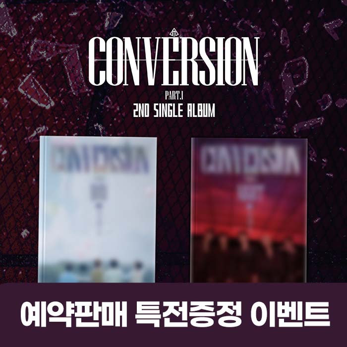 [Pre-order Special Event] ASC2NT - 2nd Single ALBUM 【Conversion Part.1】(2 medium 1 random)