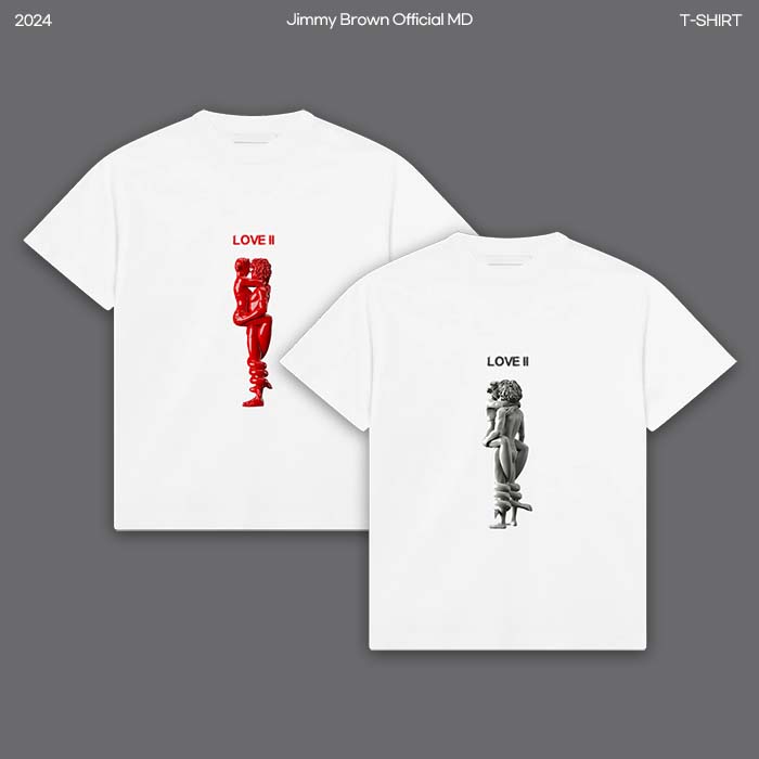 지미브라운 단독 콘서트 'love ll in SEOUL' OFFICIAL MD / 티셔츠 (T-SHIRT)