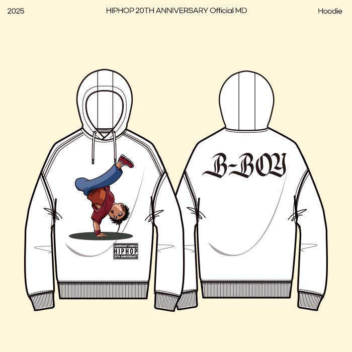 Kim Soo-yong Hip-Hop 20th Anniversary OFFICIAL MD / Hoodie (Hoodie)
