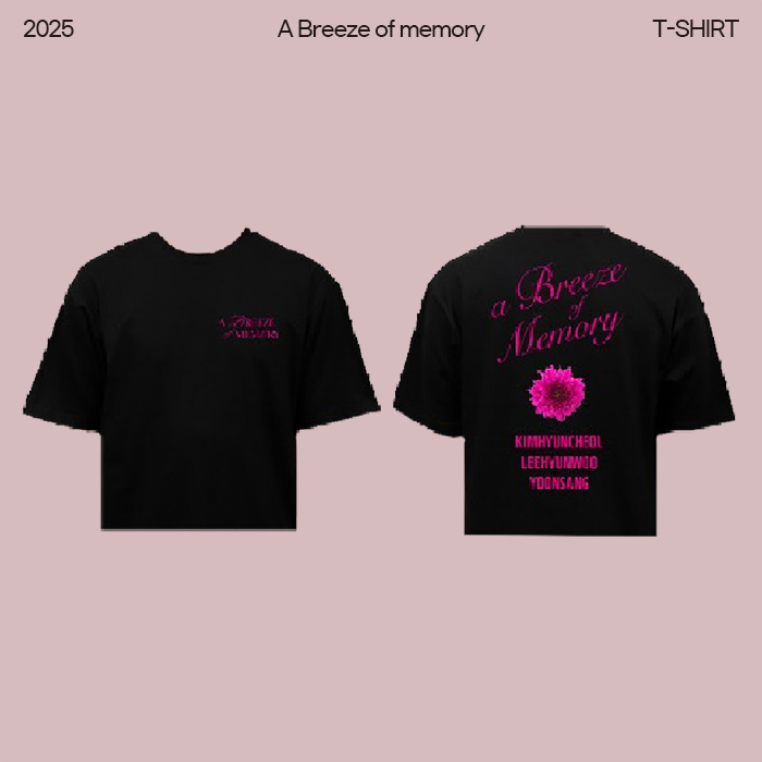 2025 김현철＆윤상＆이현우 전국투어 콘서트 〈A Breeze of memory〉' OFFICIAL MD / 티셔츠 (T-shirt)
