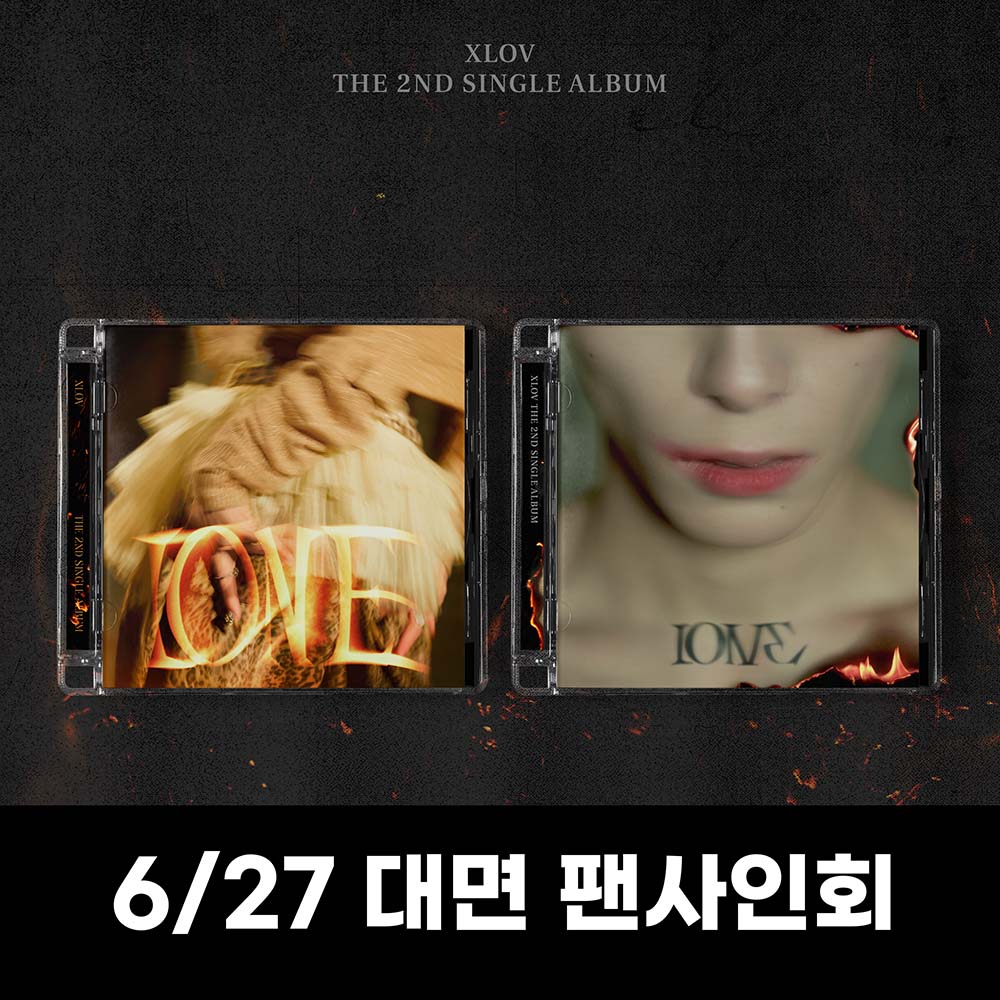 [6.27/Face-to-face application] XLOV - single 2nd album [I ONE] (2 types medium 1 type random)