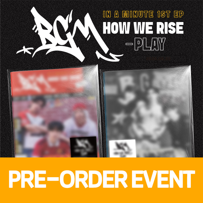 [PRE-ORDER EVENT] IN A MINUTE 1st EP ALBUM [HOW WE RISE-PLAY]