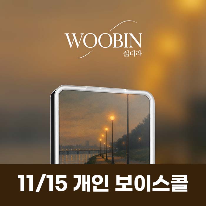 [11.15/Personal Voice Call Application] Woobin - I Hate It KIT VER